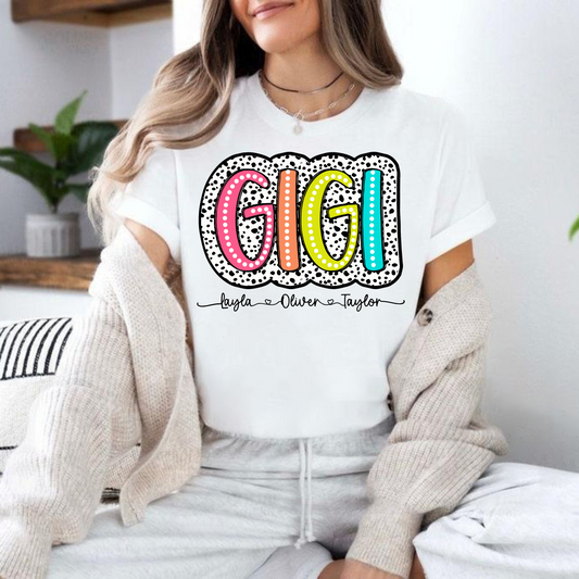 Gigi im Dalmatiner Look - Einzigartig personalisiertes Geschenk