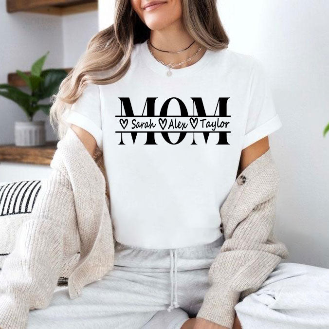 Personalisiertes Mama Sweatshirt mit Kindernamen – Mutter Geschenk für Sie