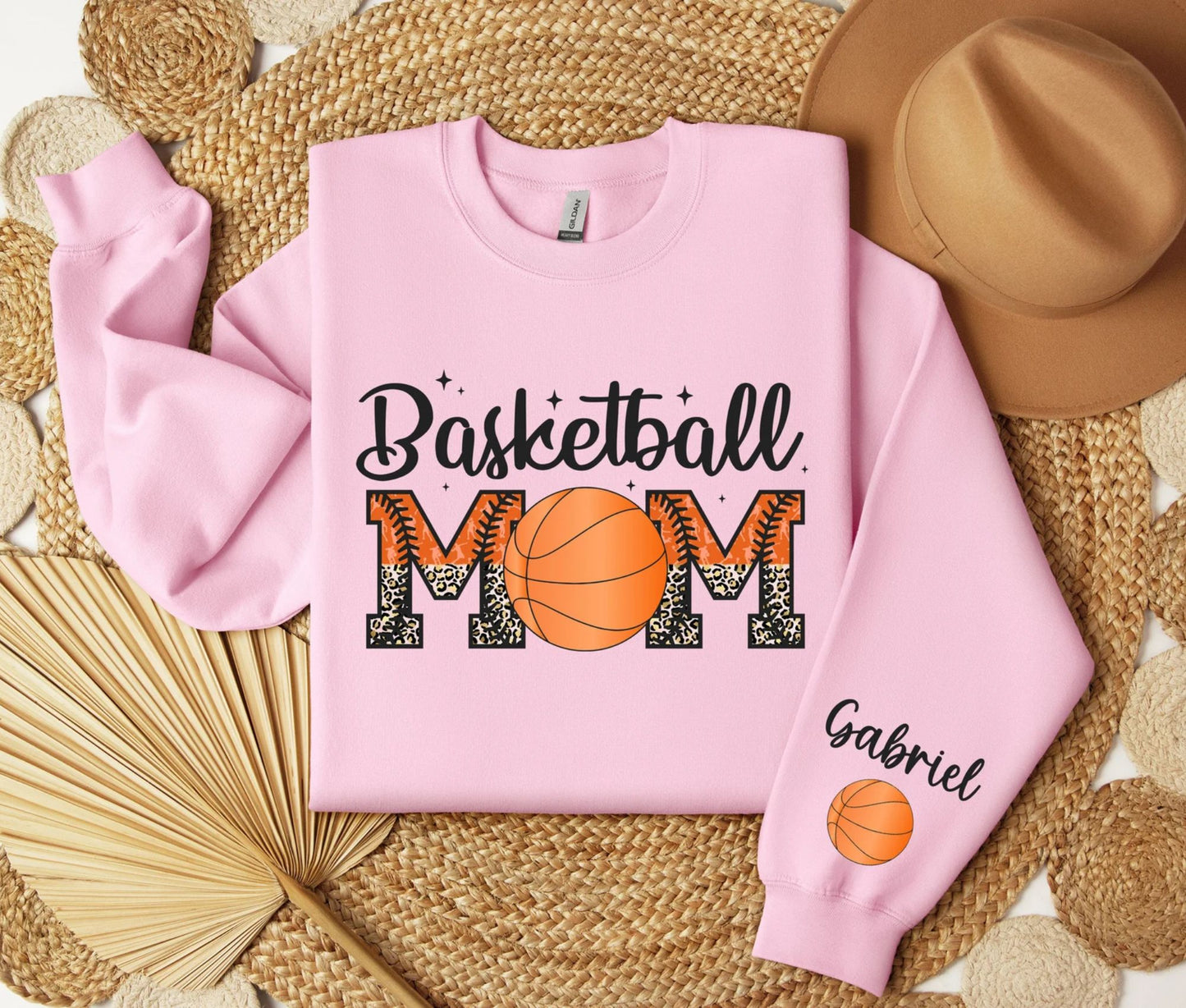 Personalisiertes Basketball-Mama-Sweatshirt, Geschenk für Sportmütter