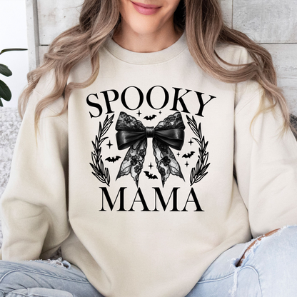 Retro Halloween Spooky Mama Geschenk Herbst