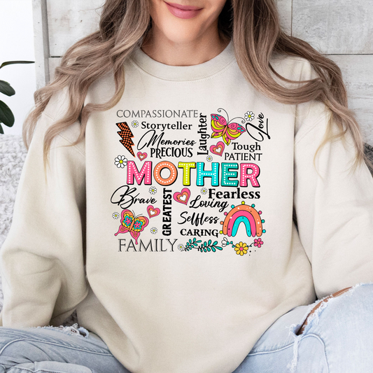 Gesegnete Mama Retro Design - Hommage an die Mutterschaft