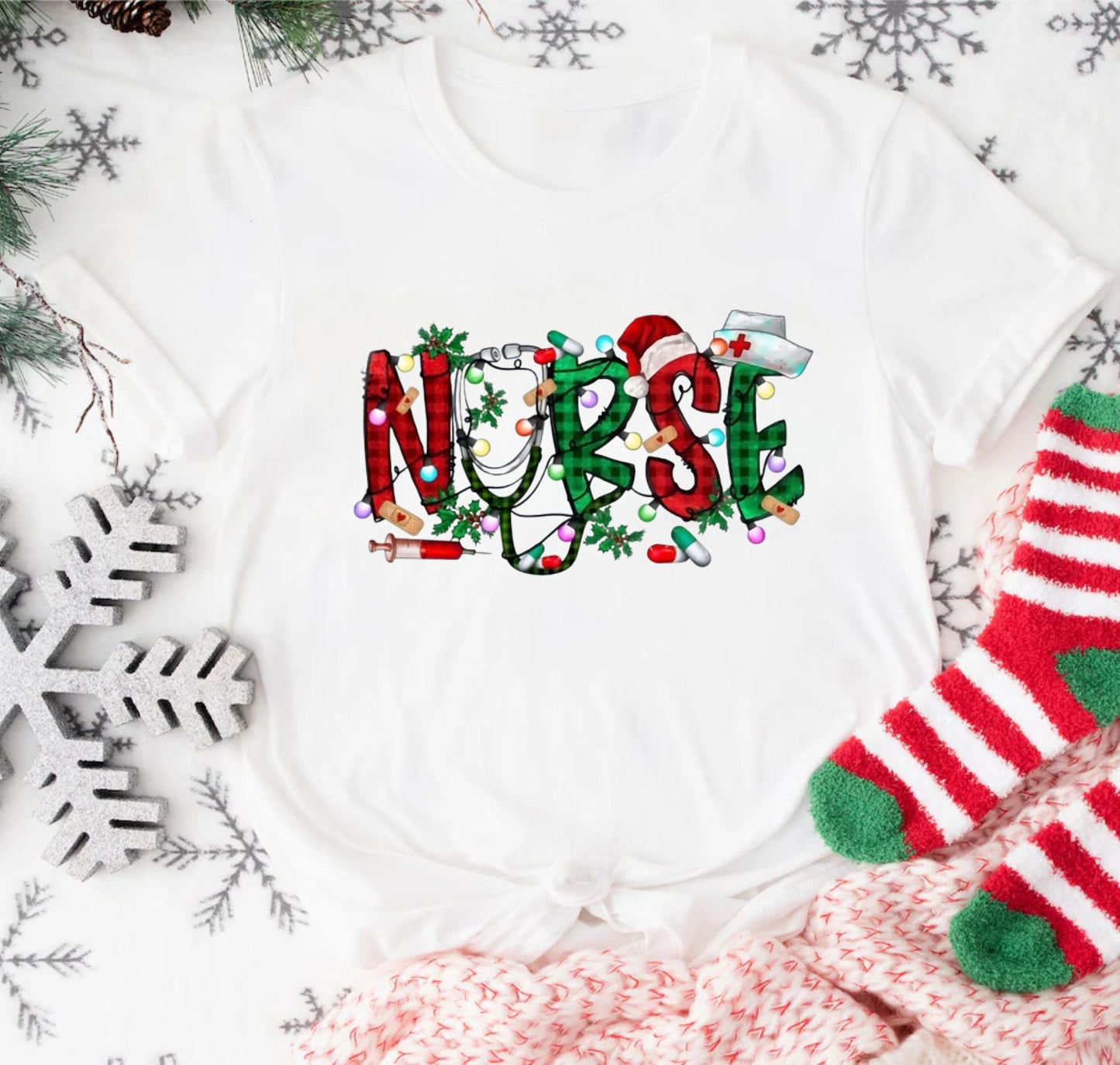 Weihnachts Sweatshirt für Krankenschwester - Geschenk für Krankenschwester