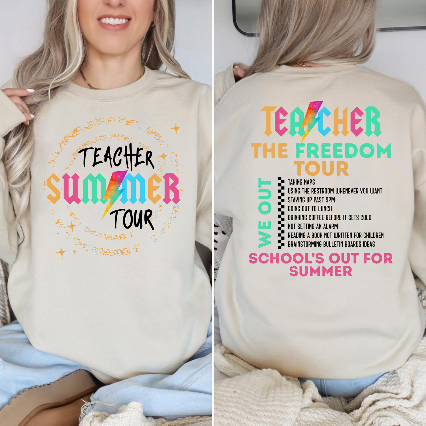 Letzter Schultag Shirt für Lehrer, Sommerferien T-Shirt