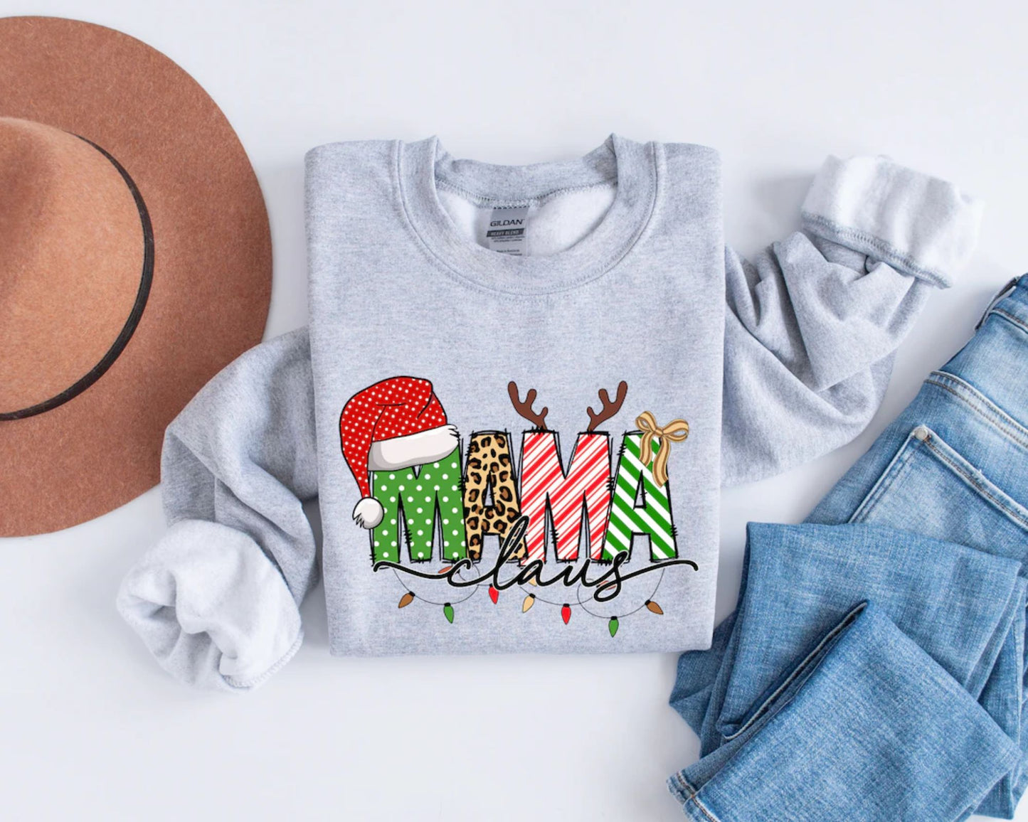 Mama Claus Sweatshirt - Weihnachtsgeschenk für Mama