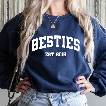 Personalisiertes Besties Shirt, Beste Freunde Geschenk