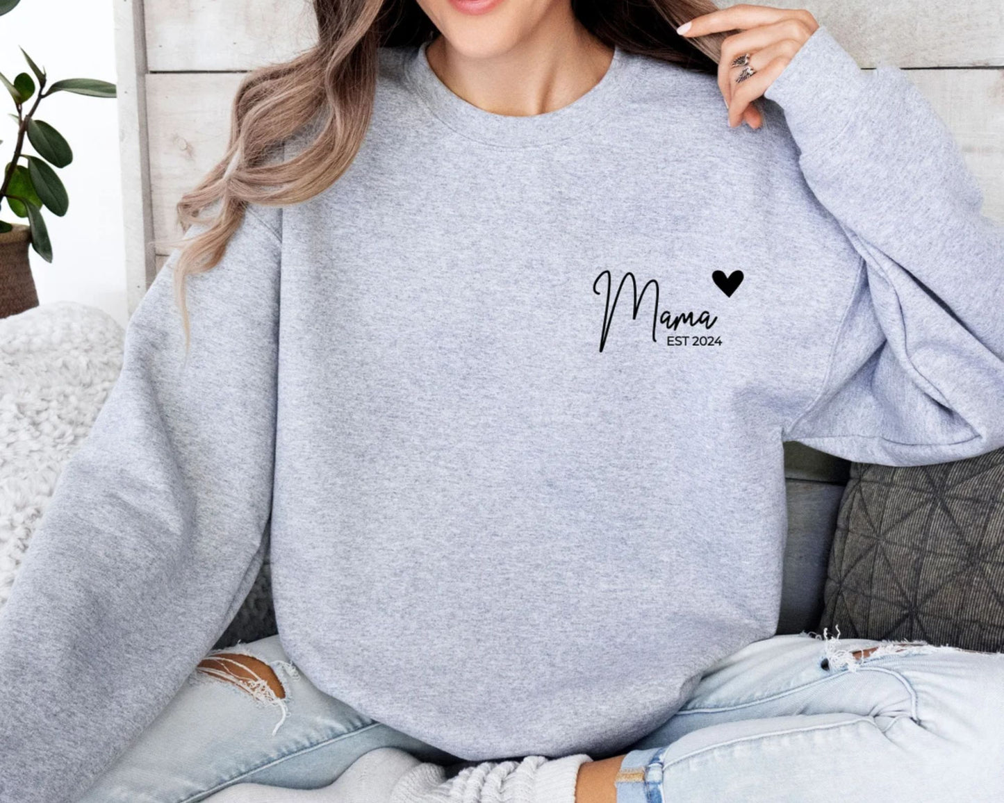 Personalisiertes Mama Sweatshirt – Geschenk für Mama