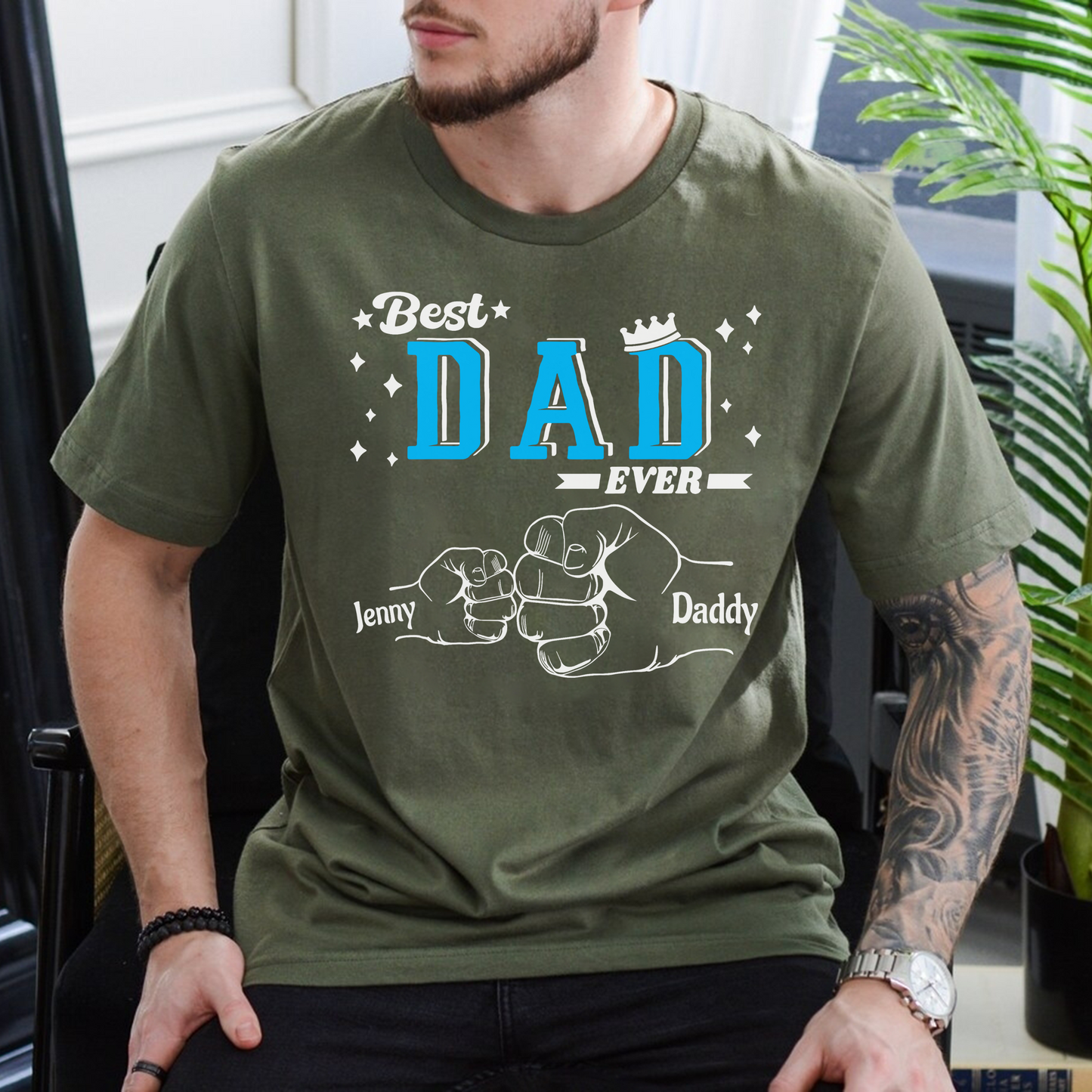 Dad Fist Bump - Unique Personalized Gift
