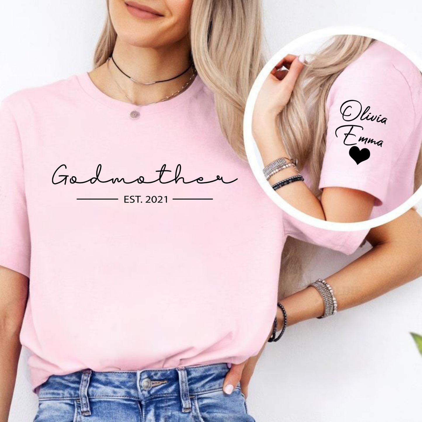 Patin mit Herz Damen-T-Shirt – Individualisierbar mit Namen und Jahr