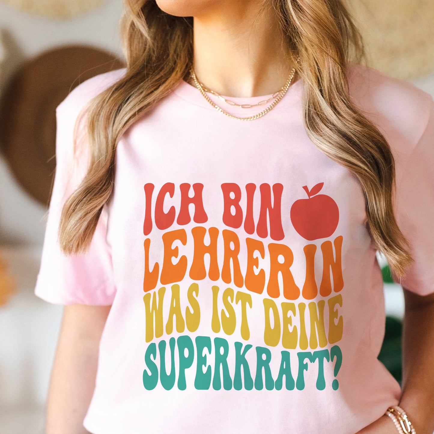 Ich bin Lehrerin Shirt - Geschenk für Lehrerin