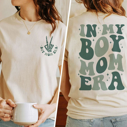 In My Boy Mom Era Shirt - Boy Mama Gift