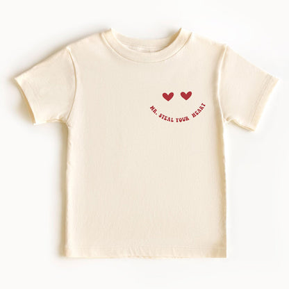 Mr. Steal Your Heart, Jungen-Sweatshirt – Valentinstag Geschenk für Boys