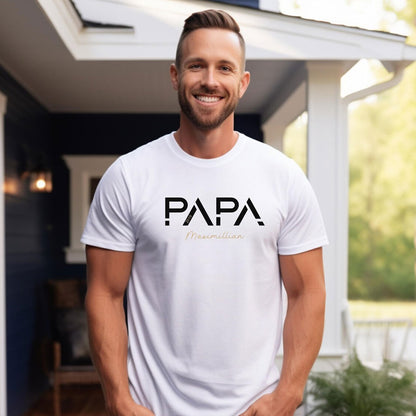 Personalisierbares Papa T-Shirt – Vaters größte Geschenke mit Namen
