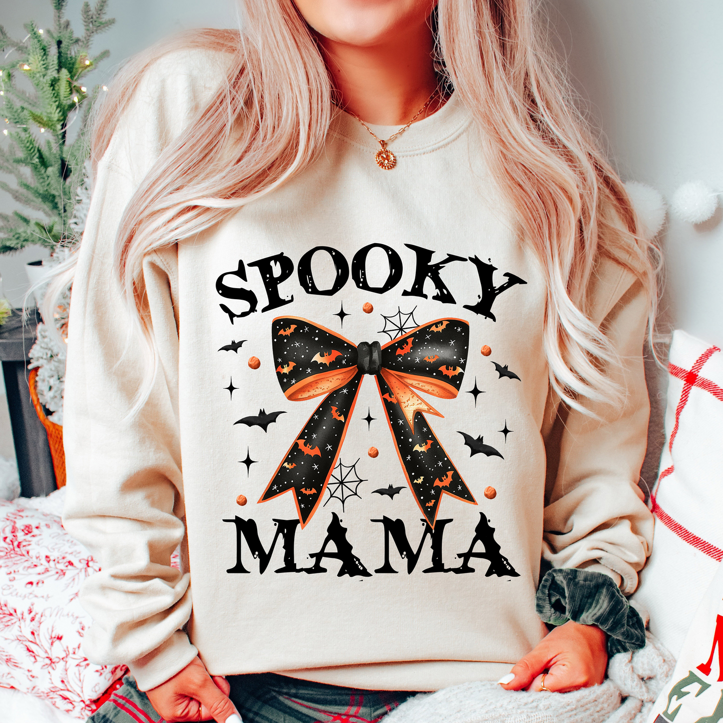 Spooky Mama Design für Halloween-Fans - Perfekt für den Herbst