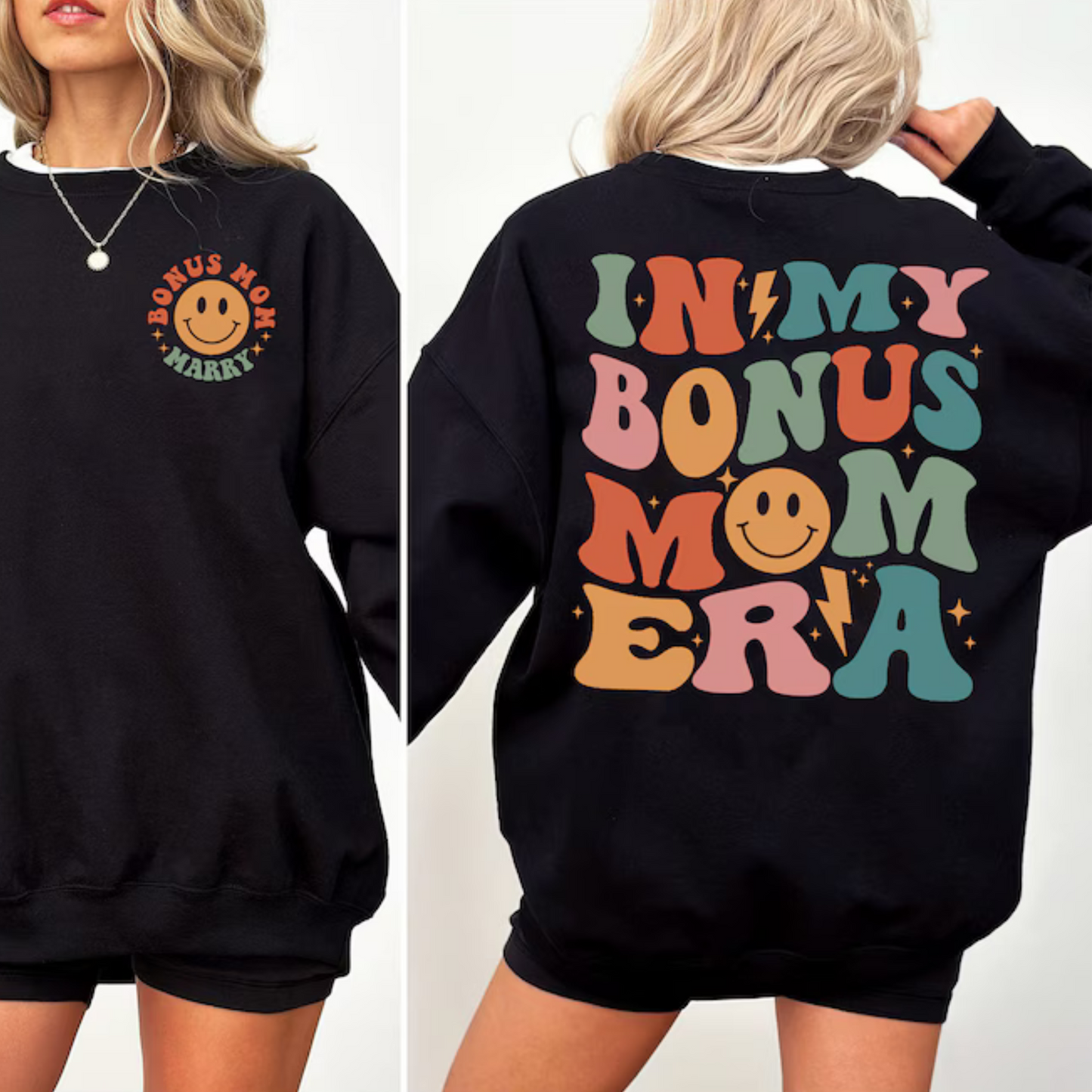 Bonusmama-Sweatshirt - Geschenk für Stiefmütter