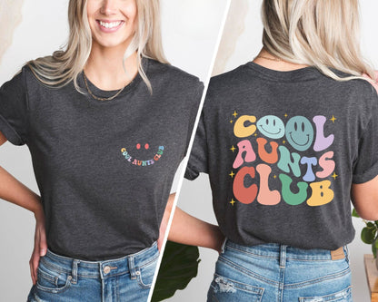 Cool Aunts Club Shirt, Geschenk für Tante