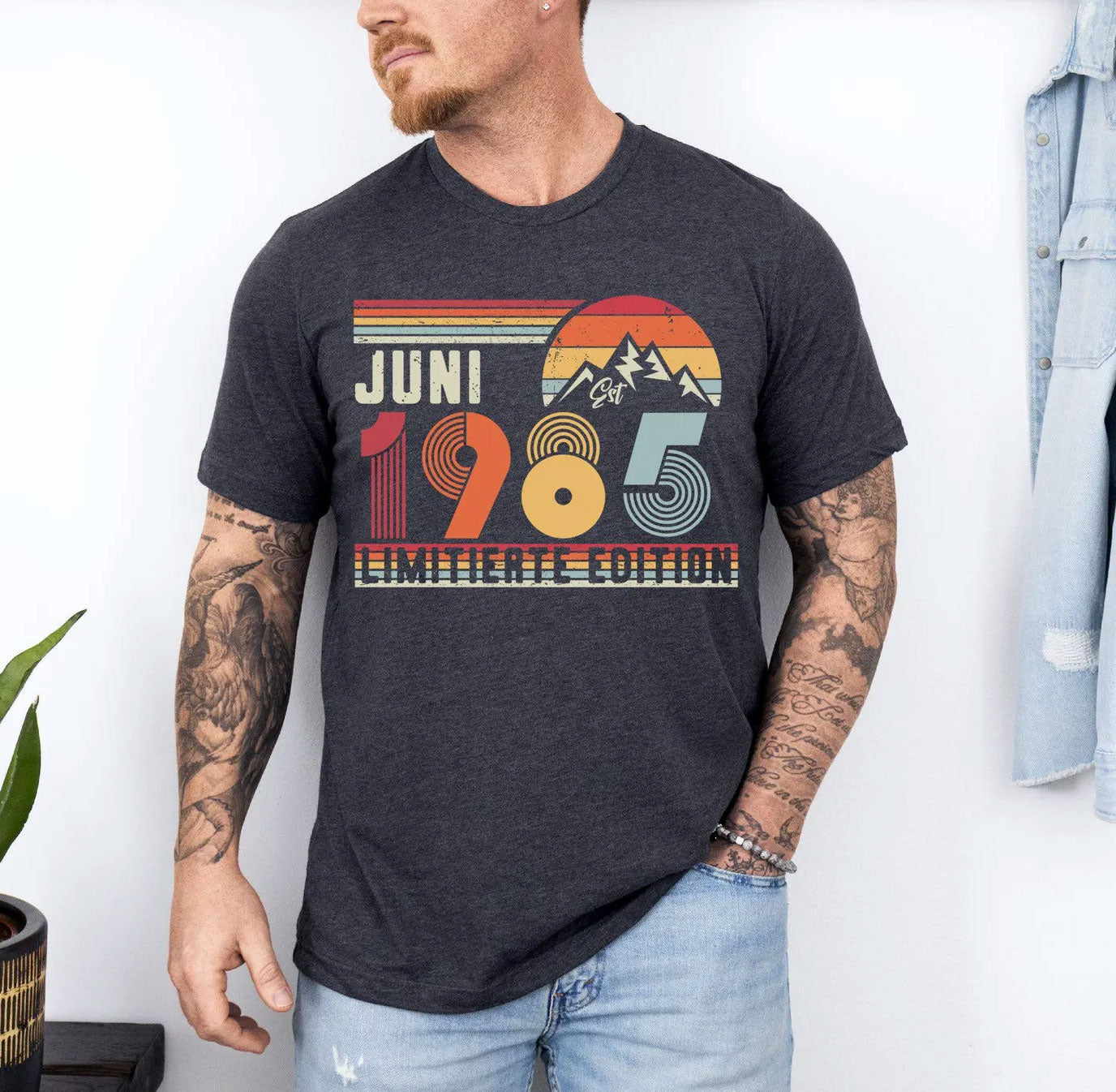 Personalisiertes Retro Geburtstags T-Shirt – Geschenkidee für Geburtstag