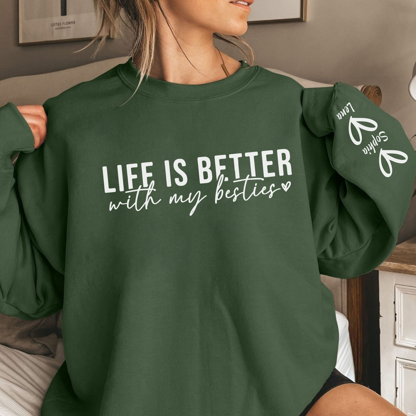 Life is Better with My Besties – Personalized Friendship Gift