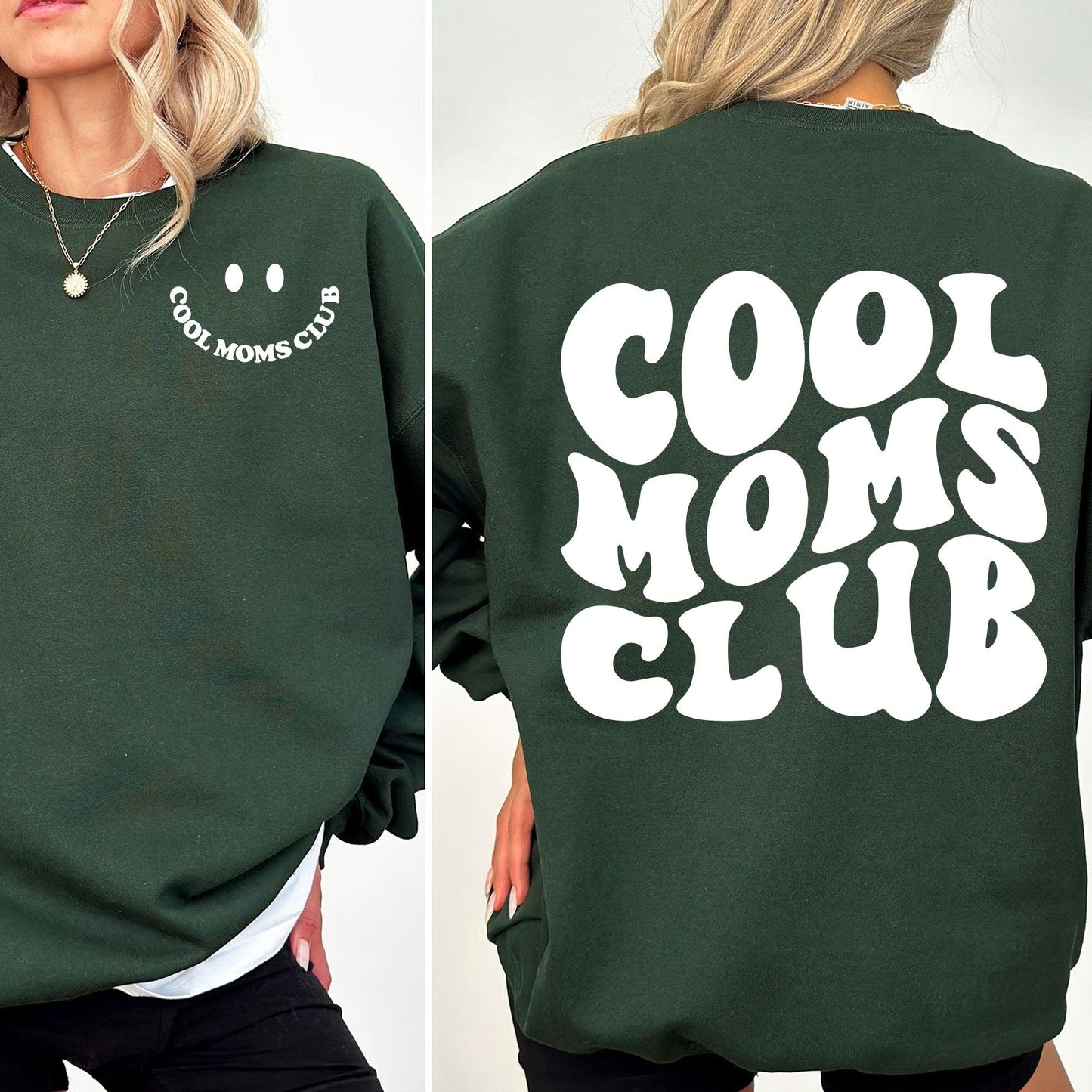 Cooles Moms Club Sweatshirt und Kapuzenpullover - Cooles Mama Geschenk - GiftHaus