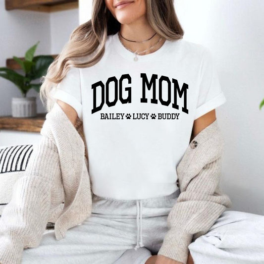 Personalisiertes Hundemama Shirt – Mit Namen Ihres Lieblings