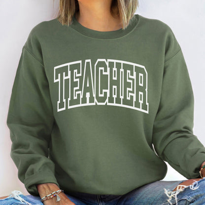 Retro Lehrer Sweatshirt und Hoodie - Geschenk für Lehrer