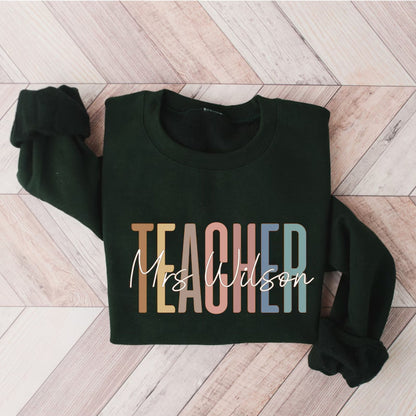 Personalisierte Lehrer Shirt - Geschenk zur Lehreranerkennung