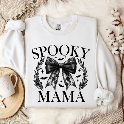 Retro Halloween Spooky Mama Geschenk Herbst