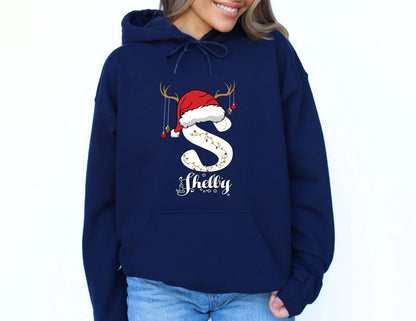 Personalisierter Familien-Weihnachts-Sweatshirt mit Namen