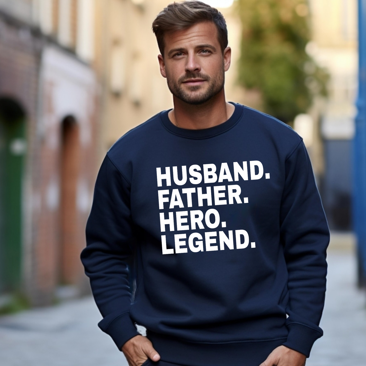 Ehemann, Vater, Held, Legende - T-Shirt für den Alltagshelden