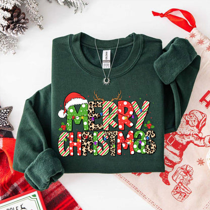 Retro Weihnachts Sweatshirt – Bequem & Festlich für die Feiertage