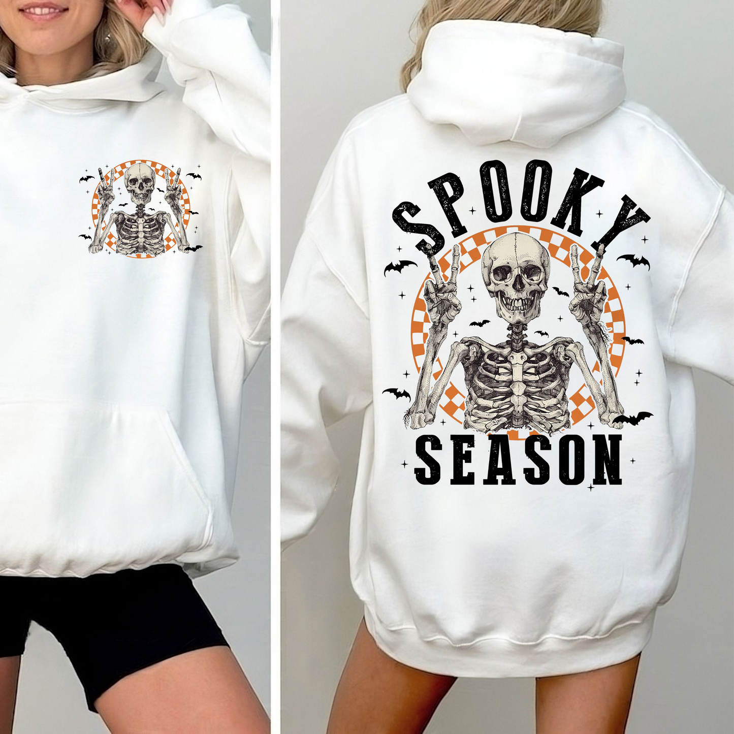 Retro Skeleton Halloween Gift for Spooky Season Fans