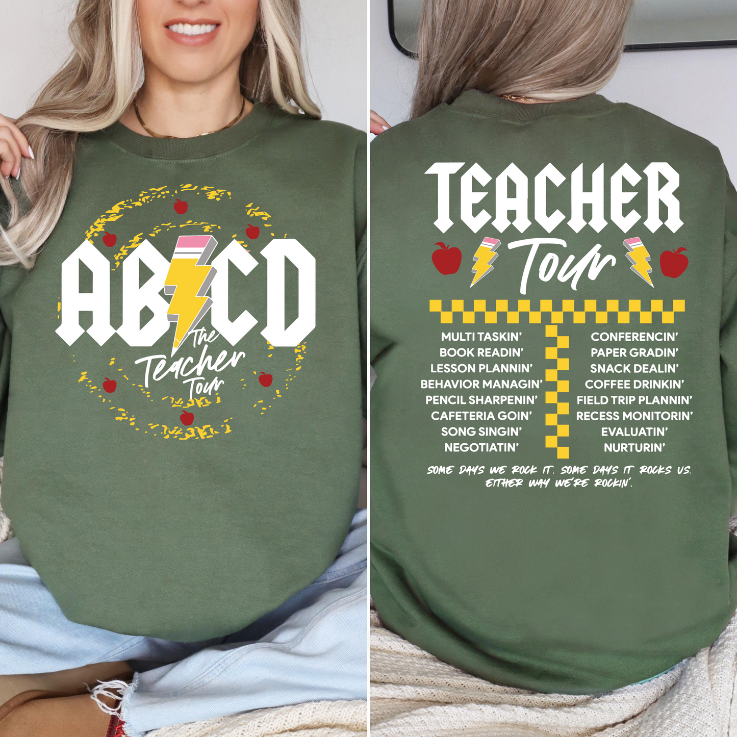 Zurück zur Schule Feier, ABCD Lehrer Tour