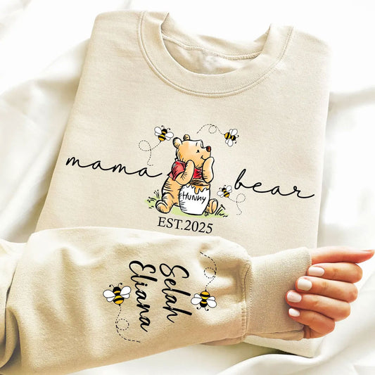 Personalisiertes Mama Bear Sweatshirt – Geschenk für Mama