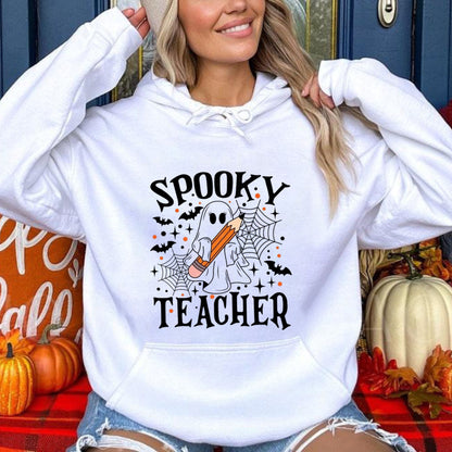 Gruseliges Lehrer Shirt - Geschenk für Lehrer, Halloween Lehrer Sweatshirt