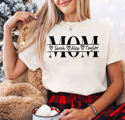 Personalisiertes Mama Sweatshirt mit Kindernamen – Mutter Geschenk für Sie
