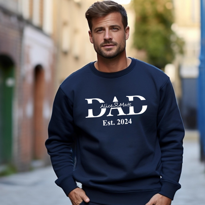 DAD - Personalisiertes Shirt - Vatertagsgeschenk