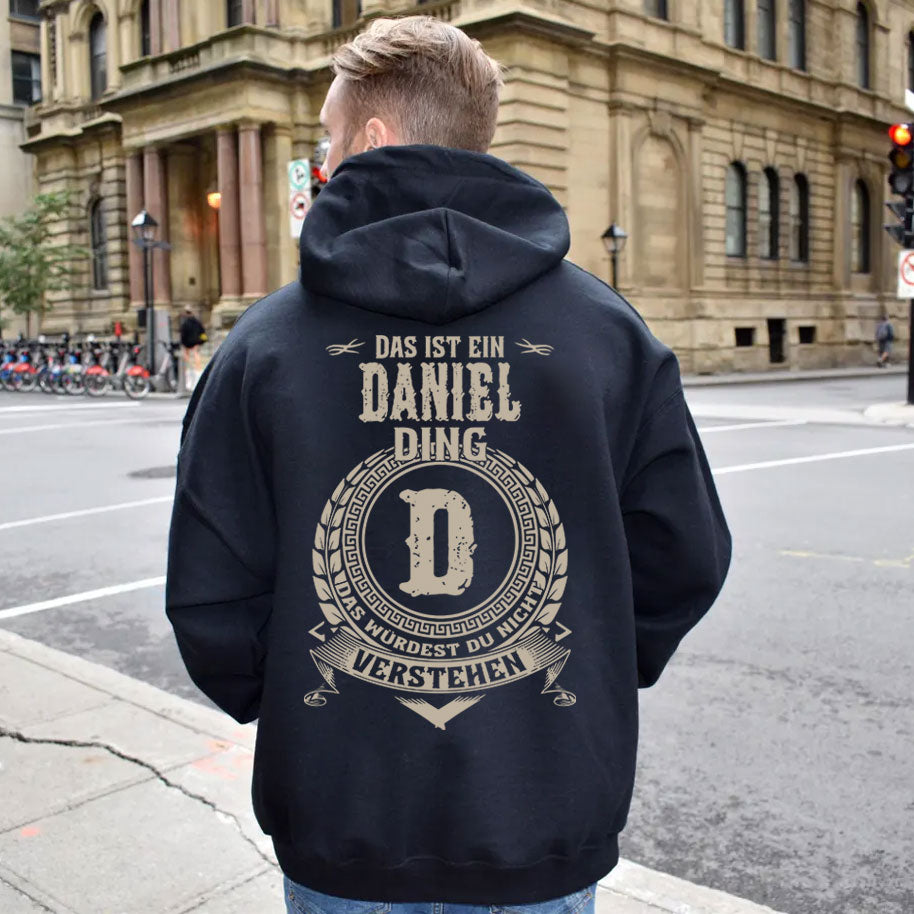 Personalisierter Hoodie mit Namen – Geschenkidee für Sie & Ihn