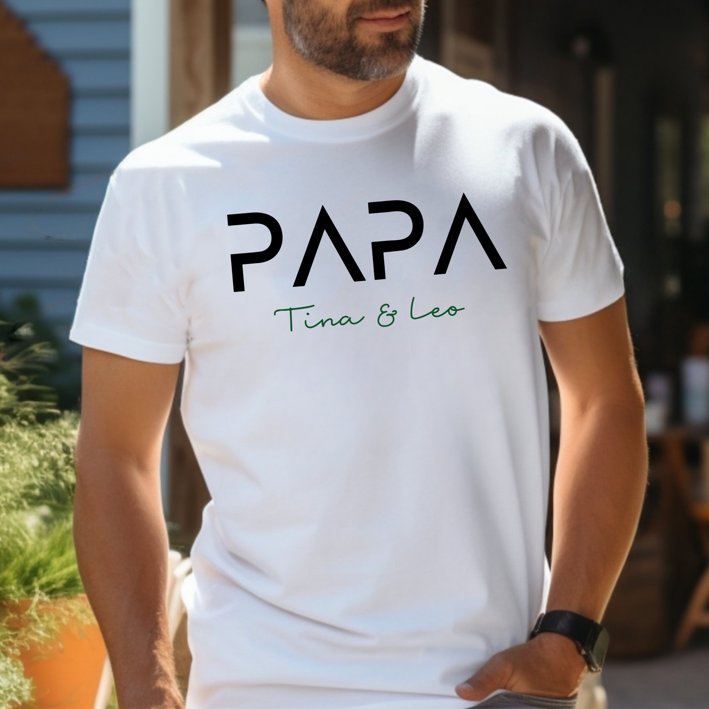 Custom Dad Shirt – Personalized with Children’s Names for Everyday Pride