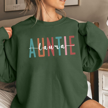 Cool Aunt - Customized with Nieces' and Nephews' Names