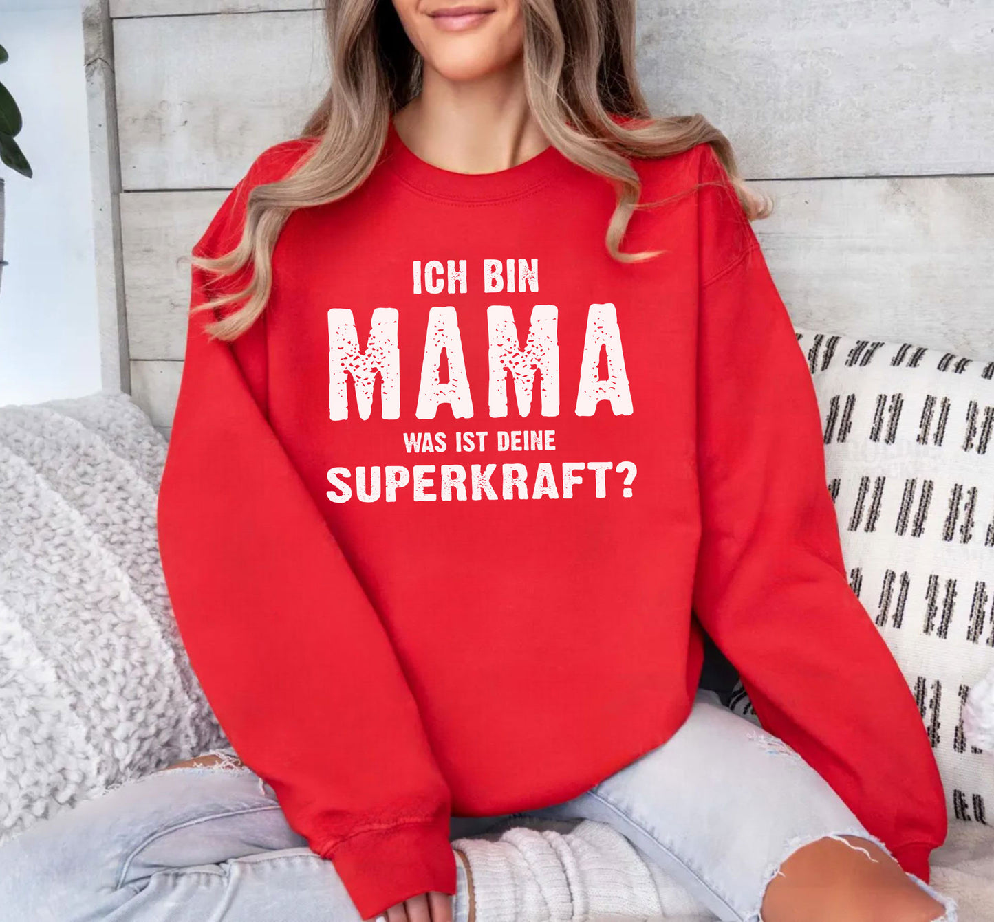 Ich bin Mama, Was ist deine Superkraft - Geschenk Für Mama