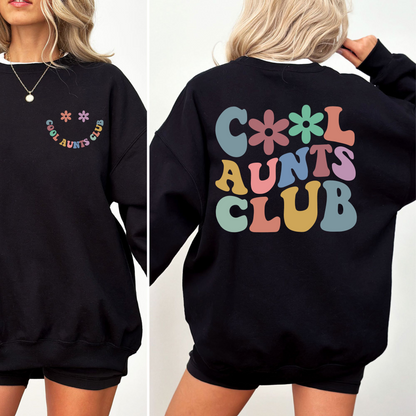Cool Aunts Club Celebration Shirt - Ideal Gift for Favorite Aunts