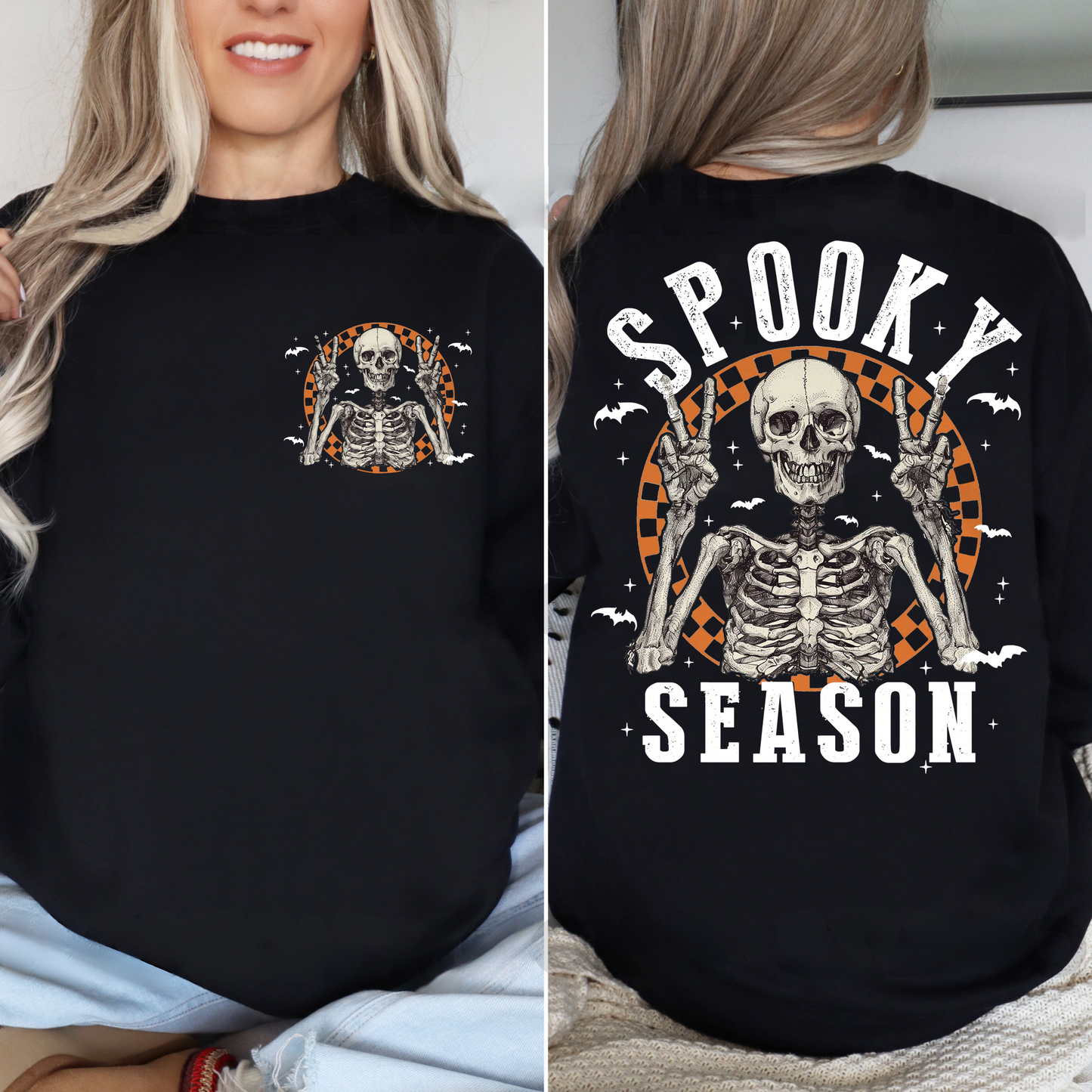 Retro Skeleton Halloween Gift for Spooky Season Fans