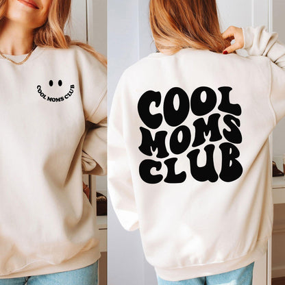 Cooles Moms Club Sweatshirt und Kapuzenpullover - Cooles Mama Geschenk - GiftHaus