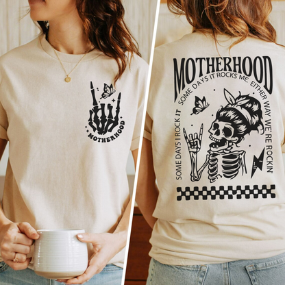 Motherhood Mantra Tee - Rocking and Being Rocked Moments
