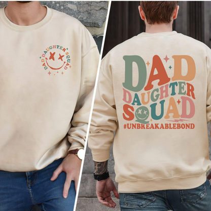 Dad Daughter Squad - Unbreakable Bond, Father's Day Gift