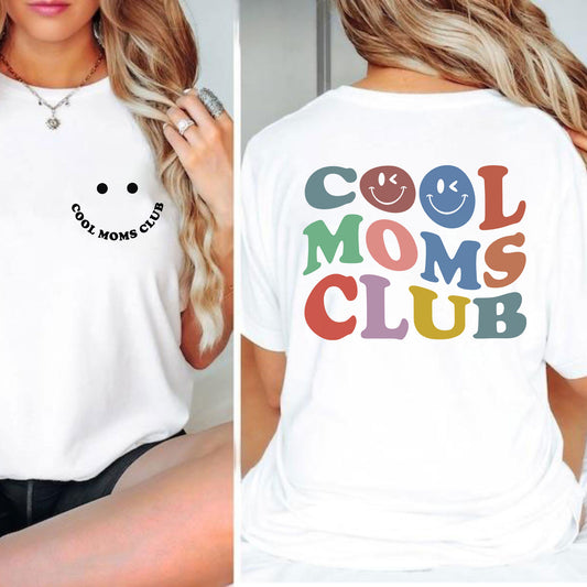 Cool Moms Club Sweatshirt und Shirts, Geschenk für Mama