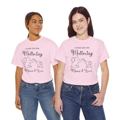 Erster Muttertag Duo: Mama & Baby Passendes Set, Personalisierte Muttertagsgeschenk