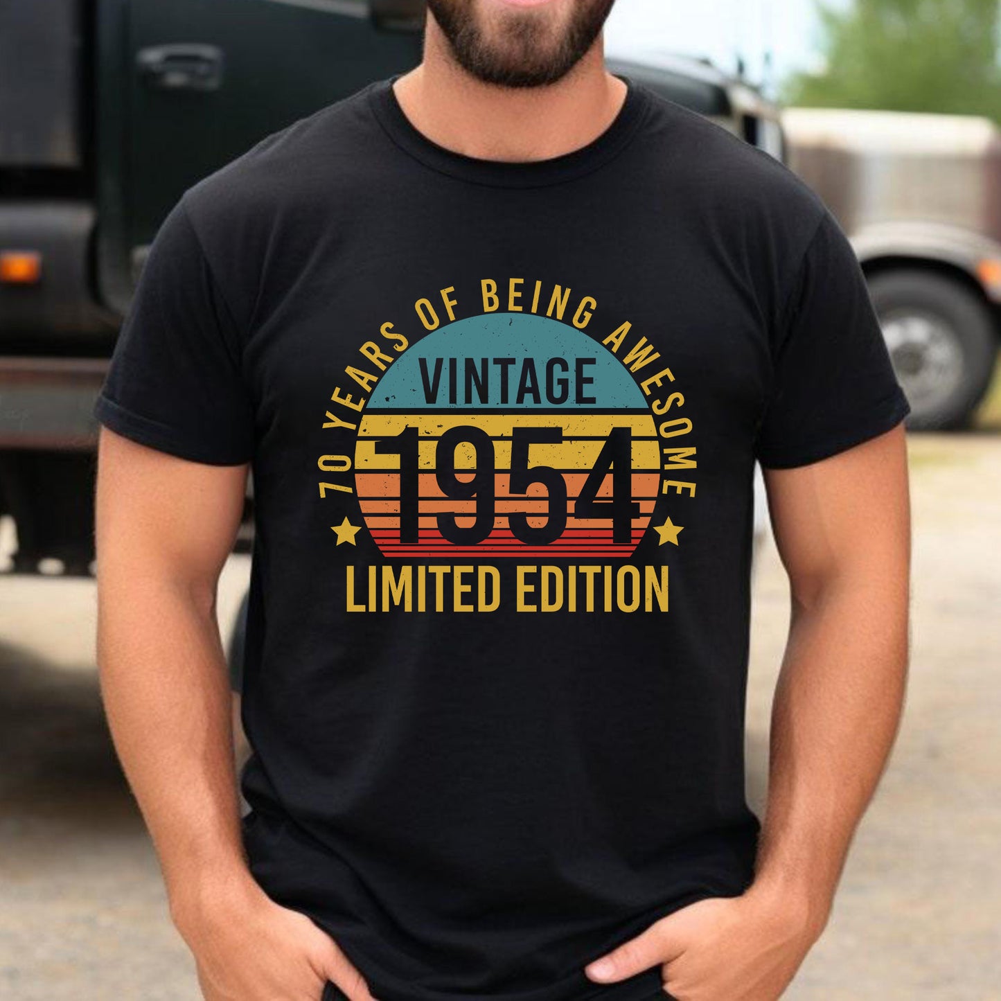 Personalisiertes Vintage Shirt - Geburtstagsgeschenk Shirt