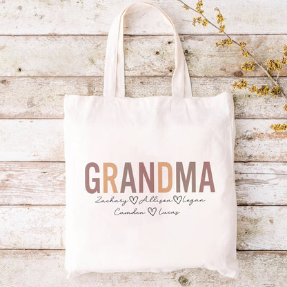 Personalisierte Oma Tragetasche - Geschenk für Oma