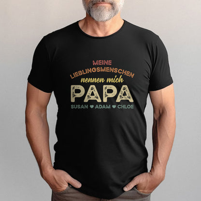 Meine Lieblingsmenschen Nennen Mich Papa Shirt