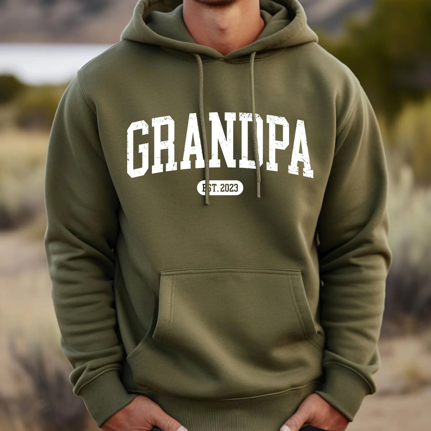 Retro Personalisiertes Opa Shirts und Hoodie, Opa Geschenk